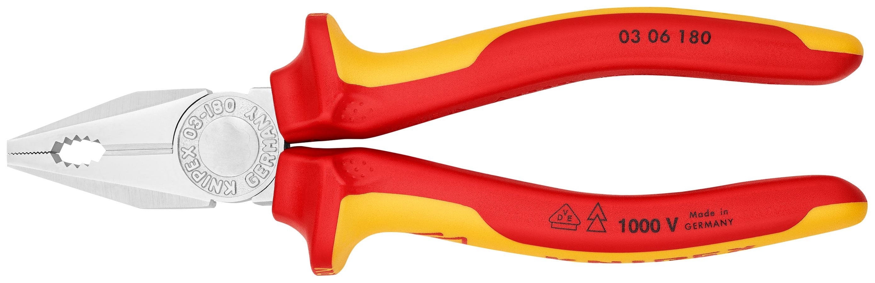 Combination Pliers-1000V Insulated | KNIPEX Tools