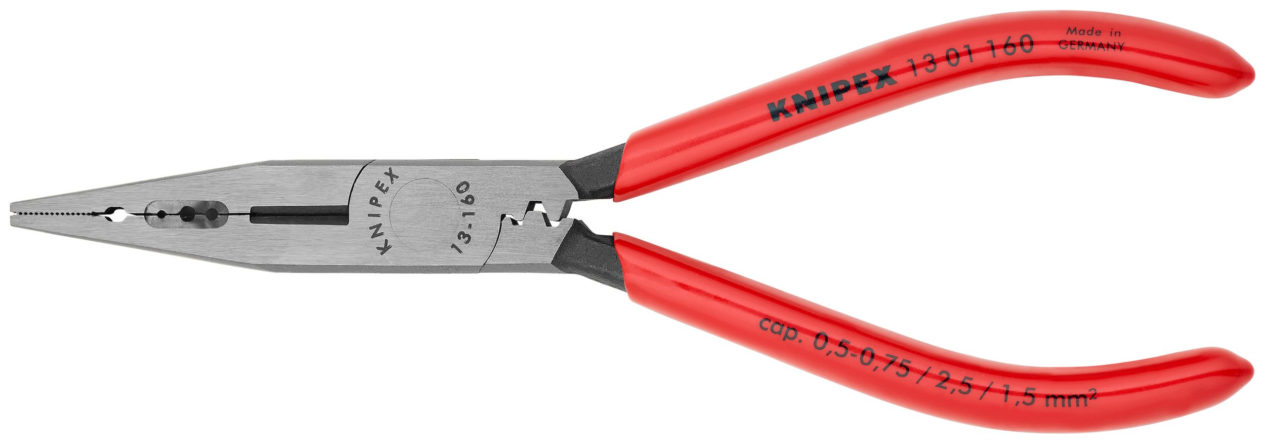 4-in-1 Electricians' Pliers-Metric Wire | KNIPEX Tools