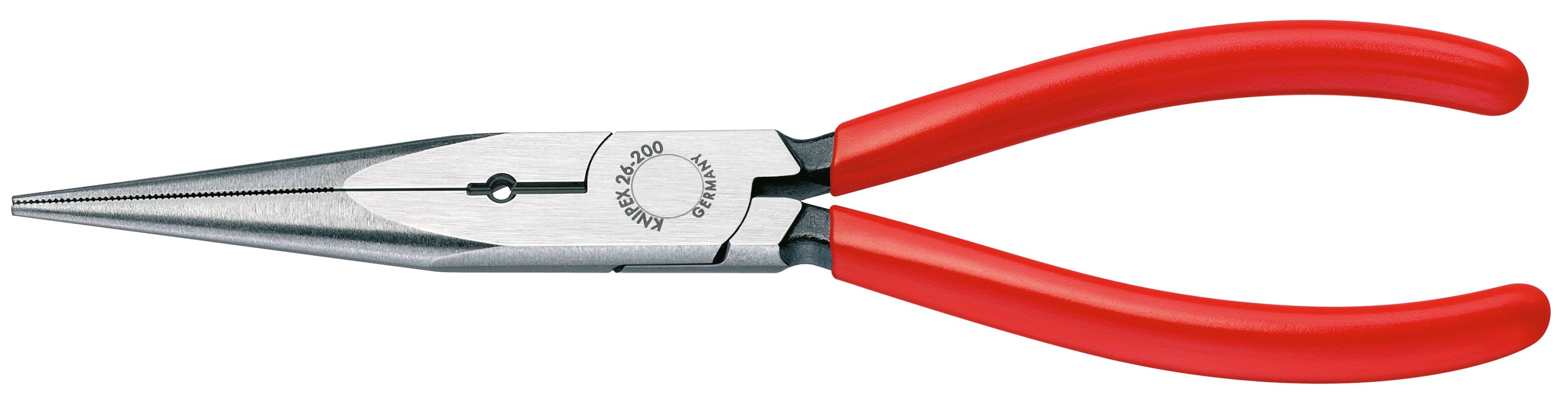 Klein Tools Standard Long Nose Pliers Side Cutting With Stripping Holes D203-6H2 - View #5