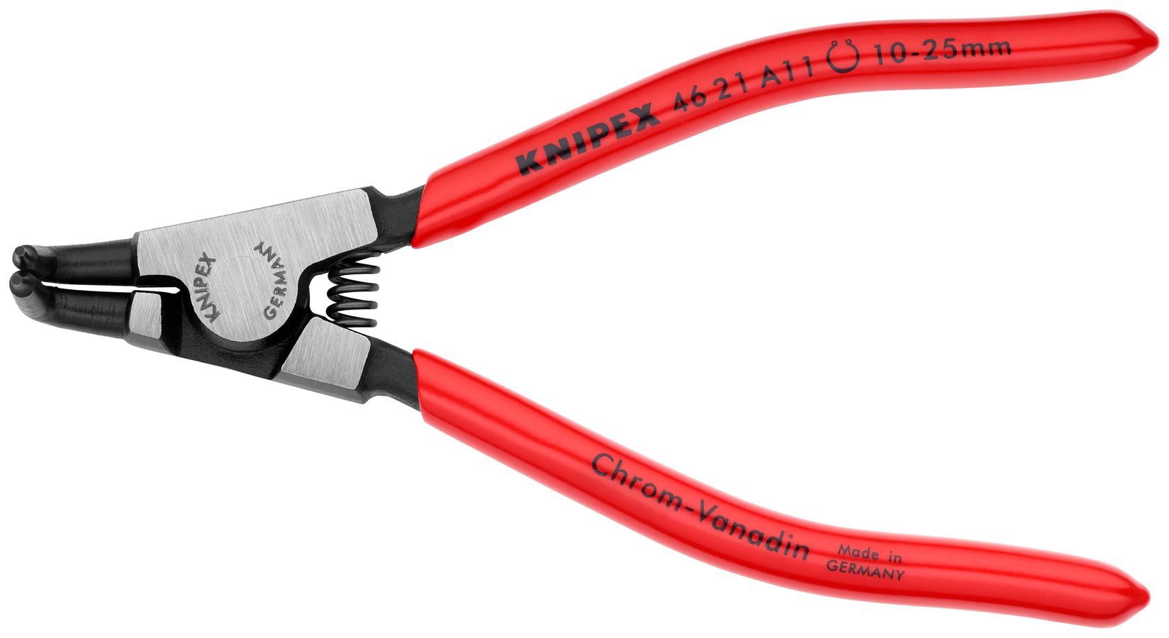 External 90° Angled Snap Ring Pliers-Forged Tips | KNIPEX Tools
