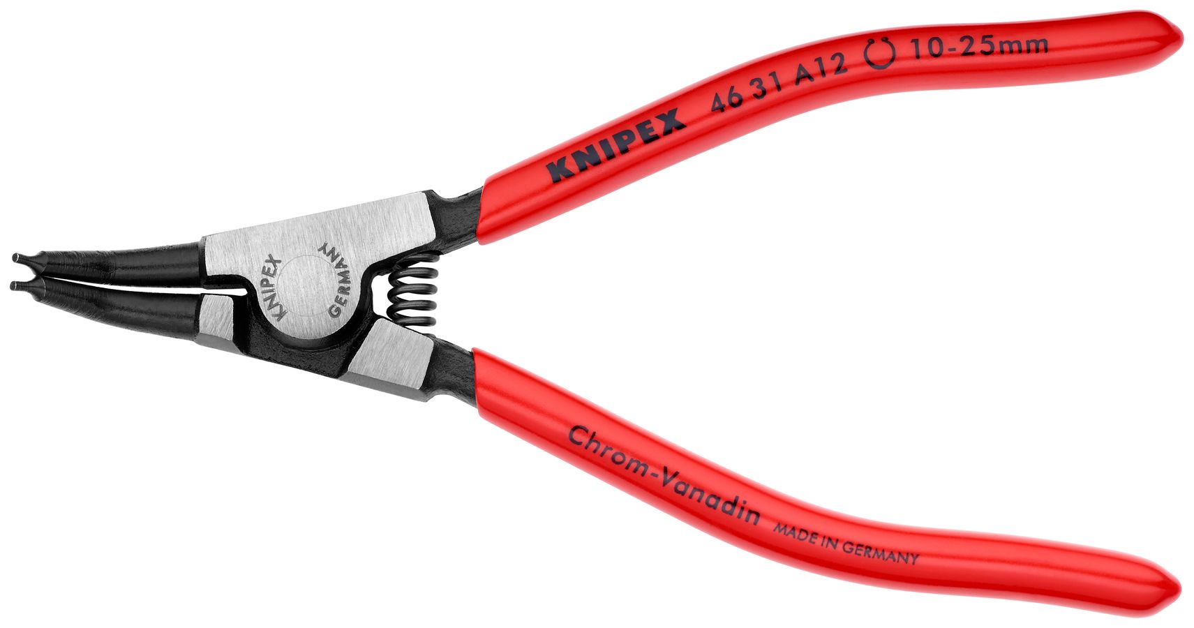 External 45° Angled Snap Ring Pliers-Forged Tips | KNIPEX Tools