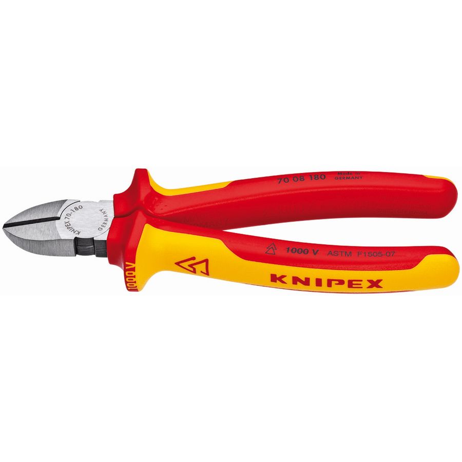 Diagonal Cutters-1000V Insulated | KNIPEX Tools