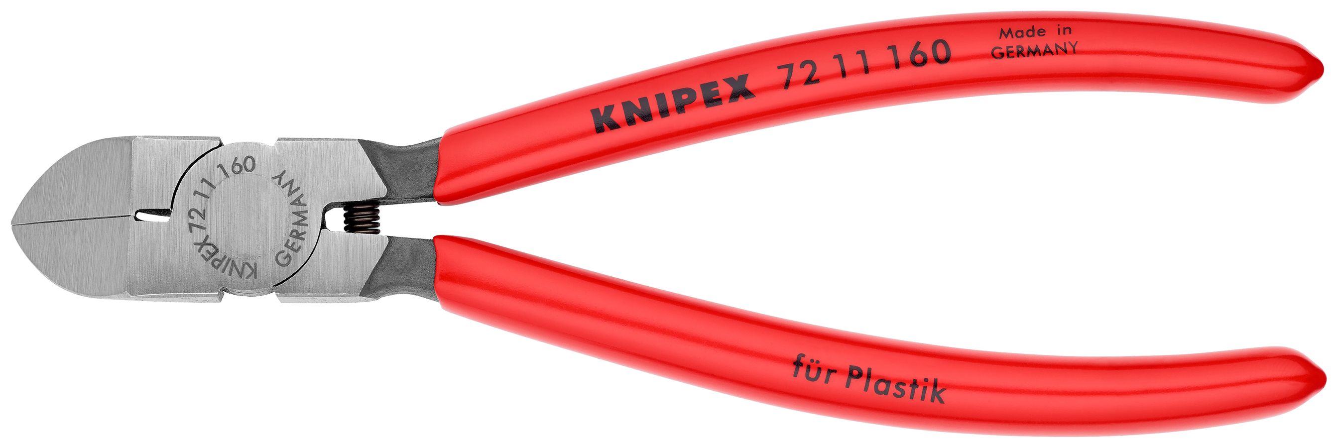 Diagonal Pliers for Flush Cutting Plastics 45° Angled | KNIPEX Tools