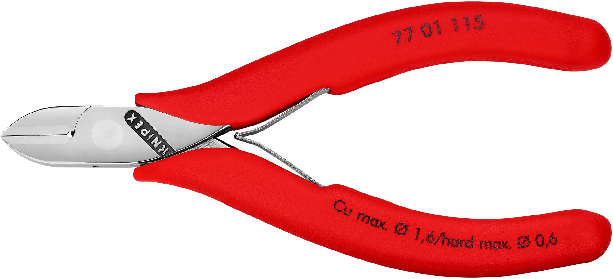 ヘアゴム No.77 Electronics Diagonal Cutters | KNIPEX Tools