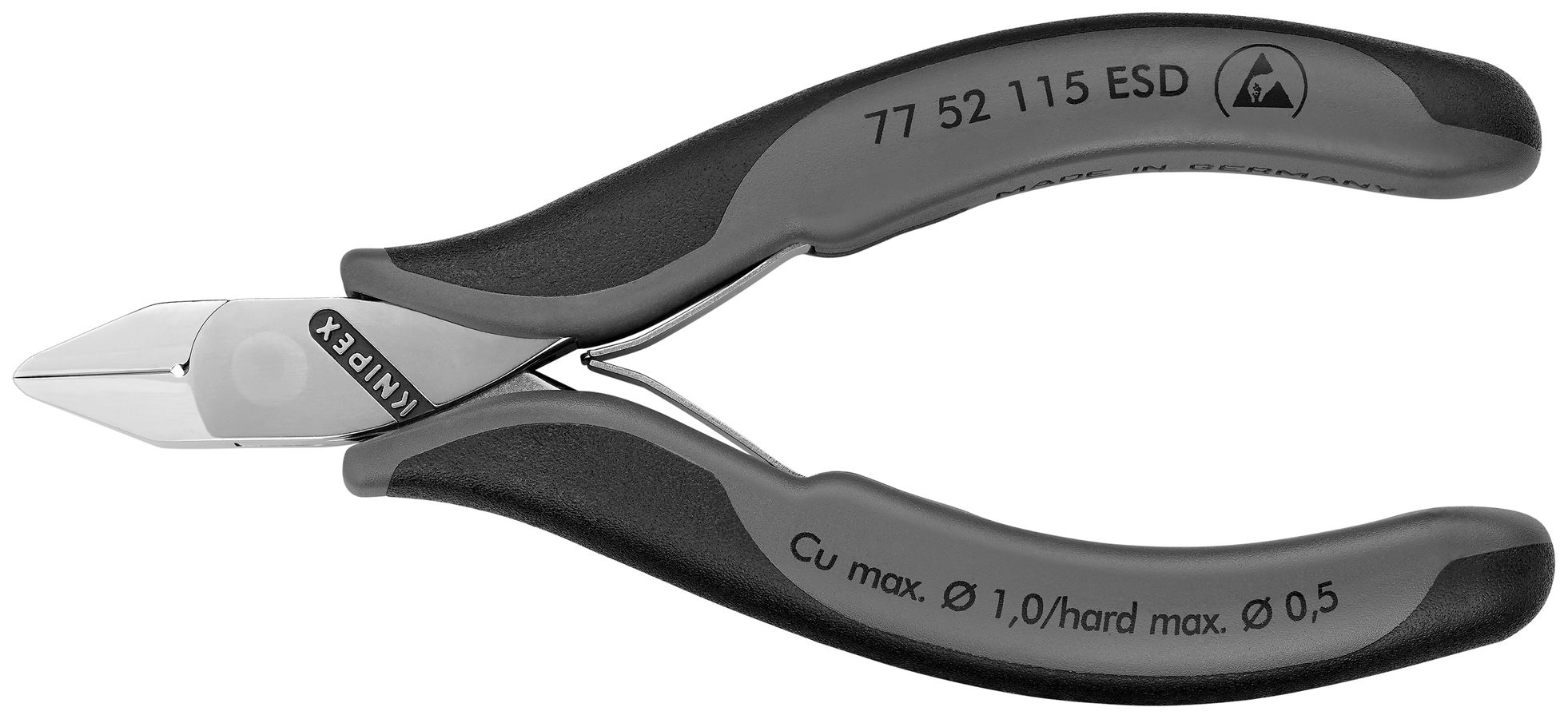 Electronics Diagonal Cutters-ESD Handles | KNIPEX Tools