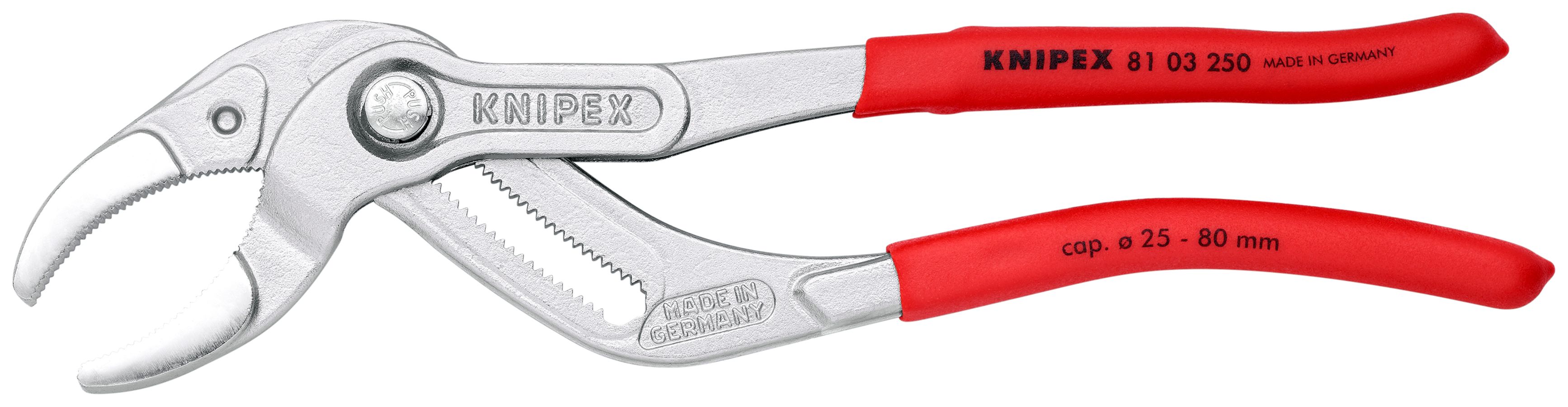Pipe Gripping Pliers-Serrated Jaws | KNIPEX Tools