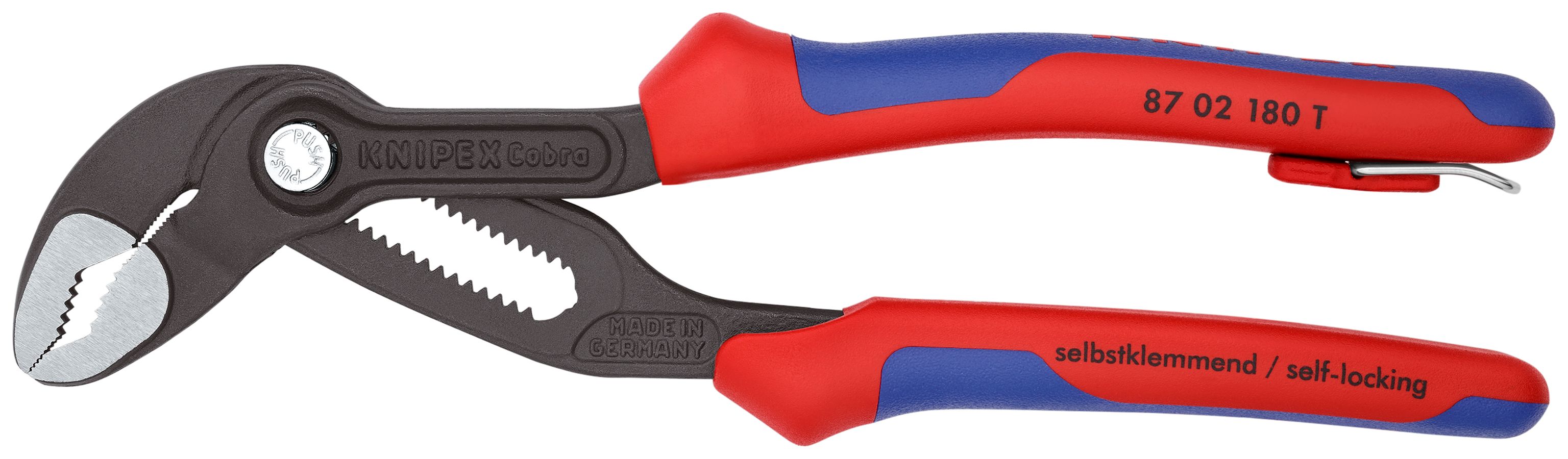 Cobra® Water Pump Pliers-Tethered Attachment | KNIPEX Tools