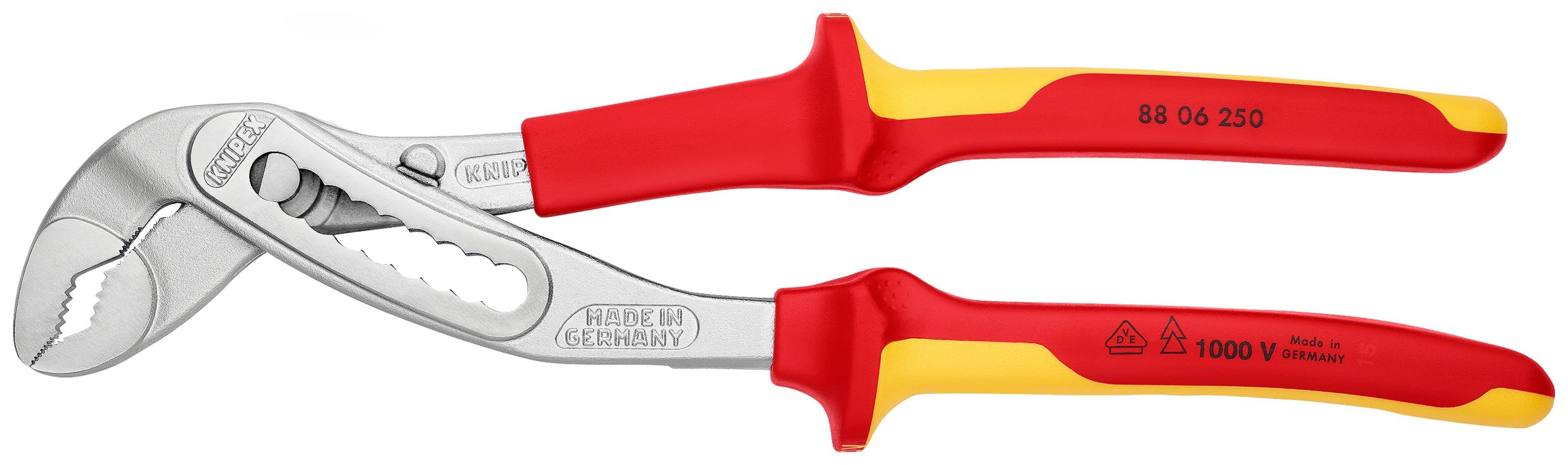 Alligator® Water Pump Pliers-1000V Insulated | KNIPEX Tools