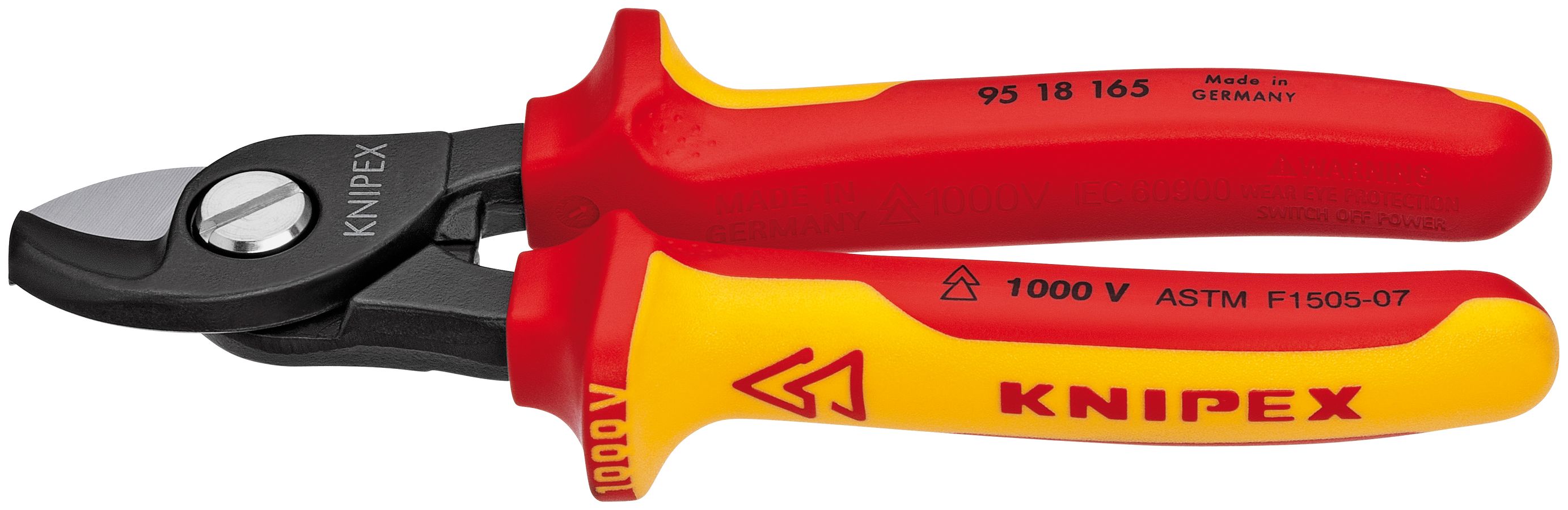 Cable Shears-1000V Insulated | KNIPEX Tools