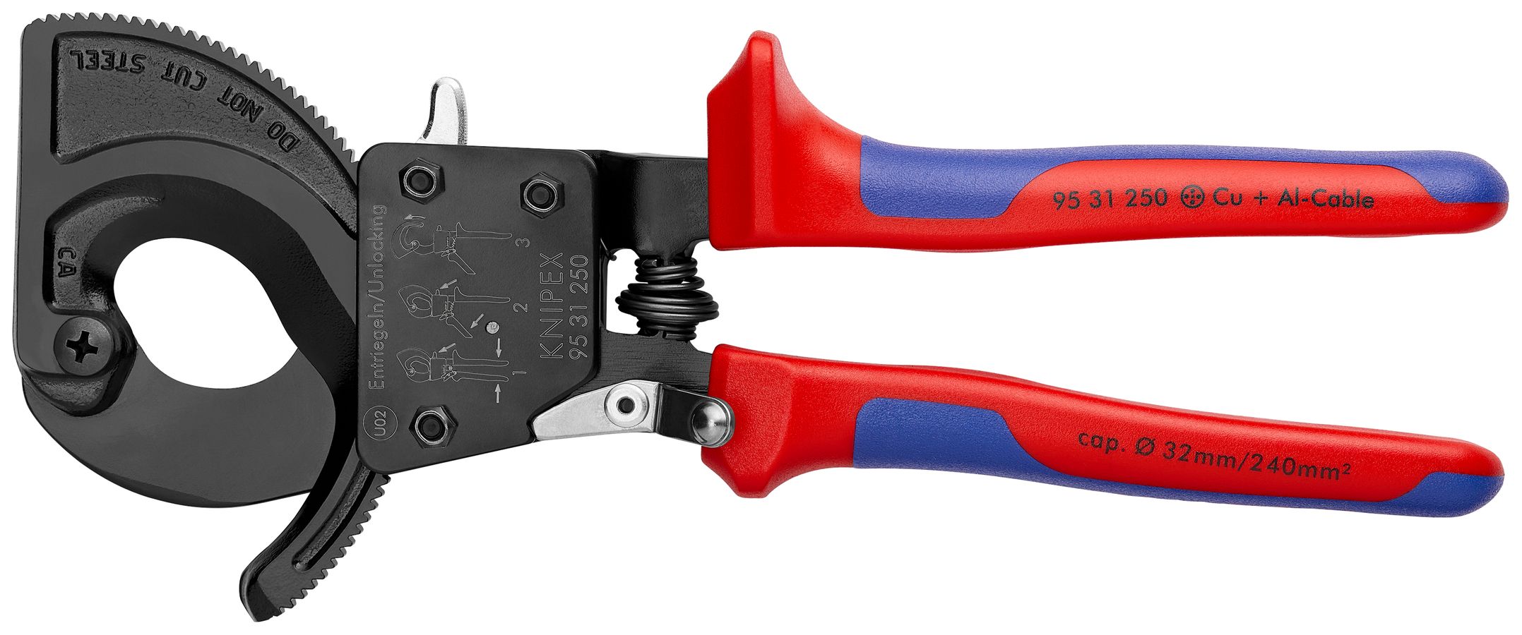 Ratcheting Cable Cutters | KNIPEX Tools