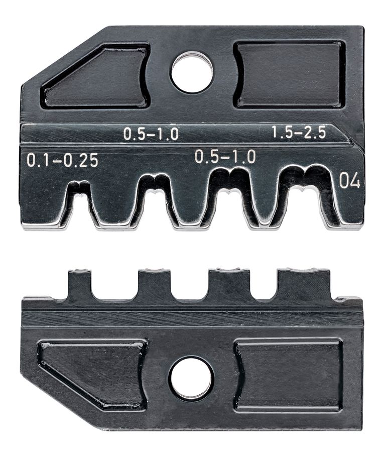 Crimping Die For Non-Insulated Open Plug-Type Connectors (Plug 
