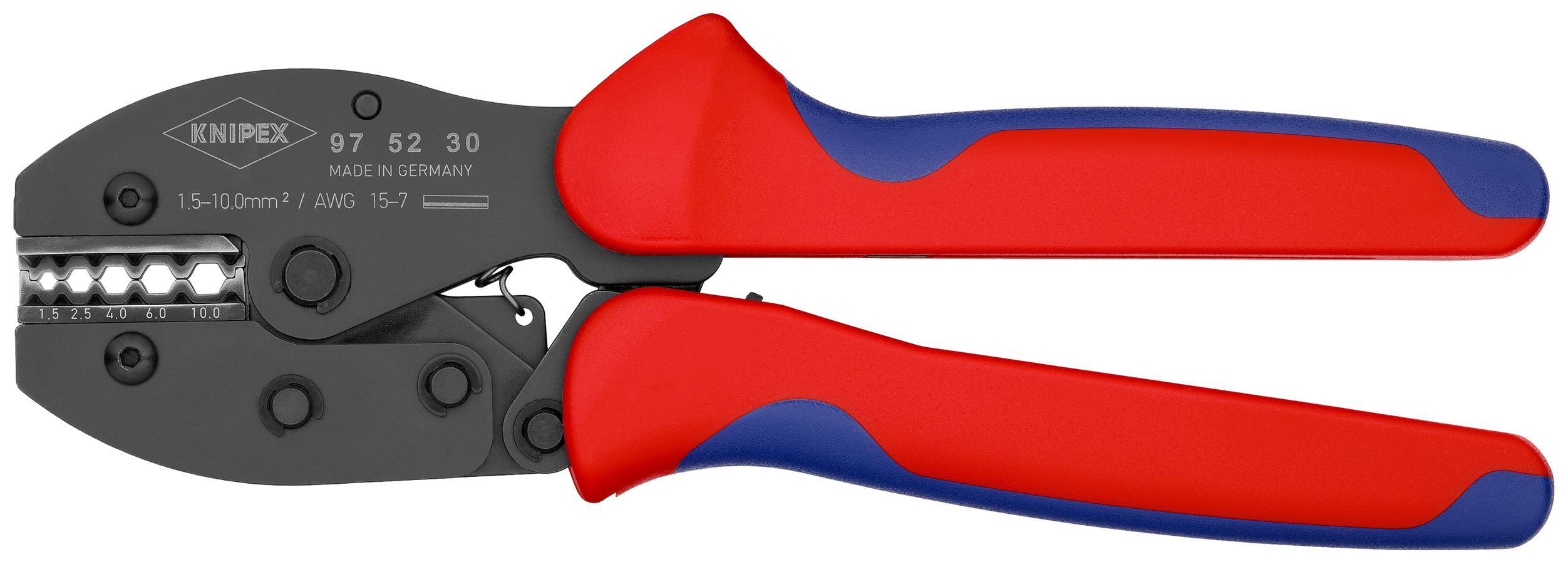 Crimping Pliers For Non-Insulated Crimp Connectors | KNIPEX Tools