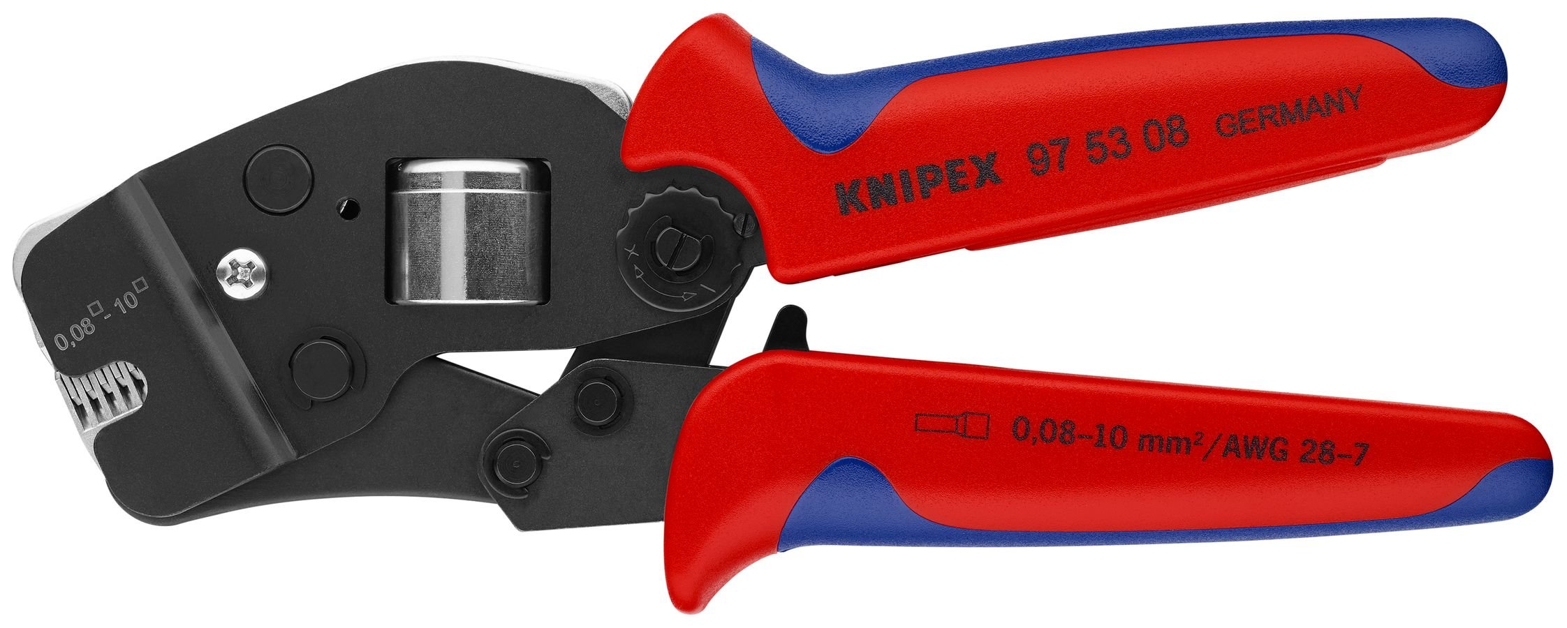 Self-Adjusting Crimping Pliers For Wire Ferrules | KNIPEX Tools