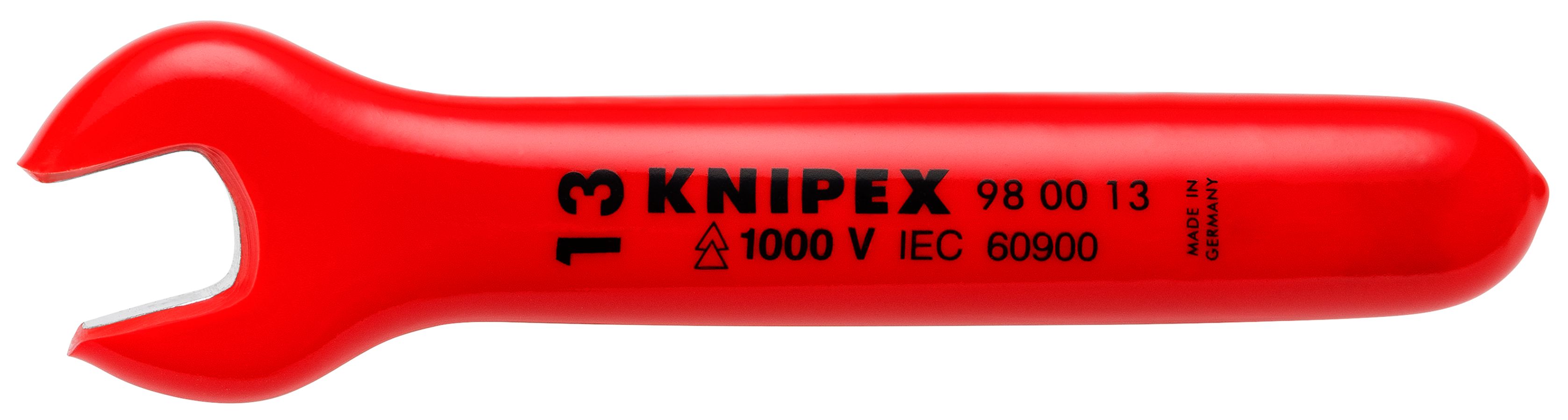 Open End Wrench-1000V Insulated, 13 mm | KNIPEX Tools
