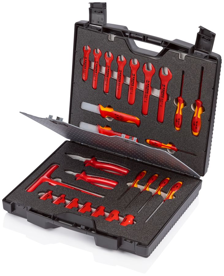 26 Pc Standard Tool Kit-1000V Insulated | KNIPEX Tools