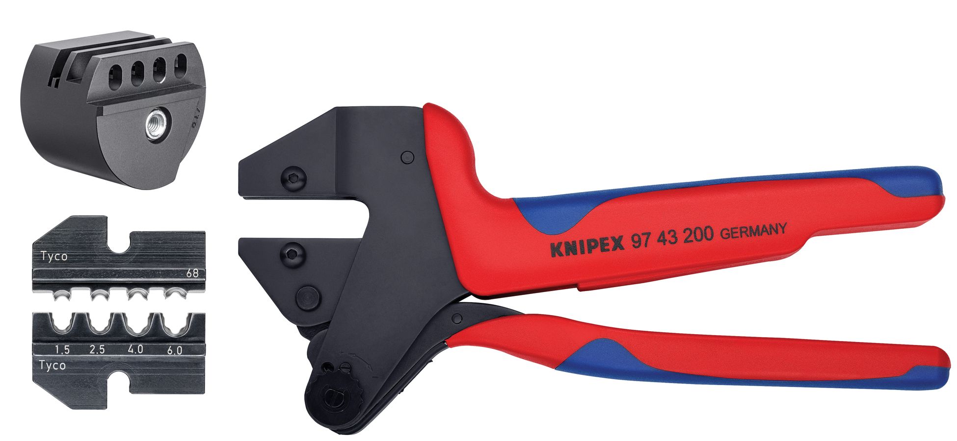 Crimp System Pliers (97 43 200) and Crimp Die: Solar Connectors