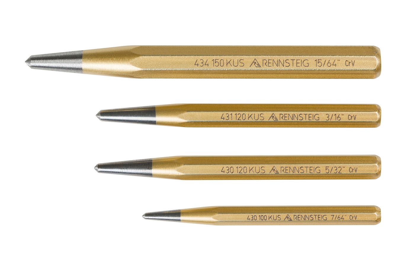 4 Pc Center Punch Set | KNIPEX Tools