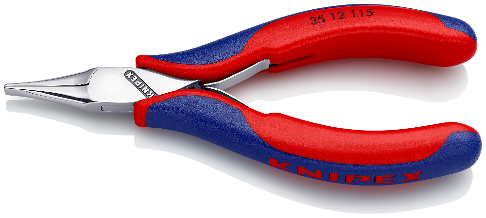 Pinza Di Precisione Knipex Per Elettronica - 130 Mm, Brunita, Manici Bicomponente, Per Montaggio E Smontaggio Delicato