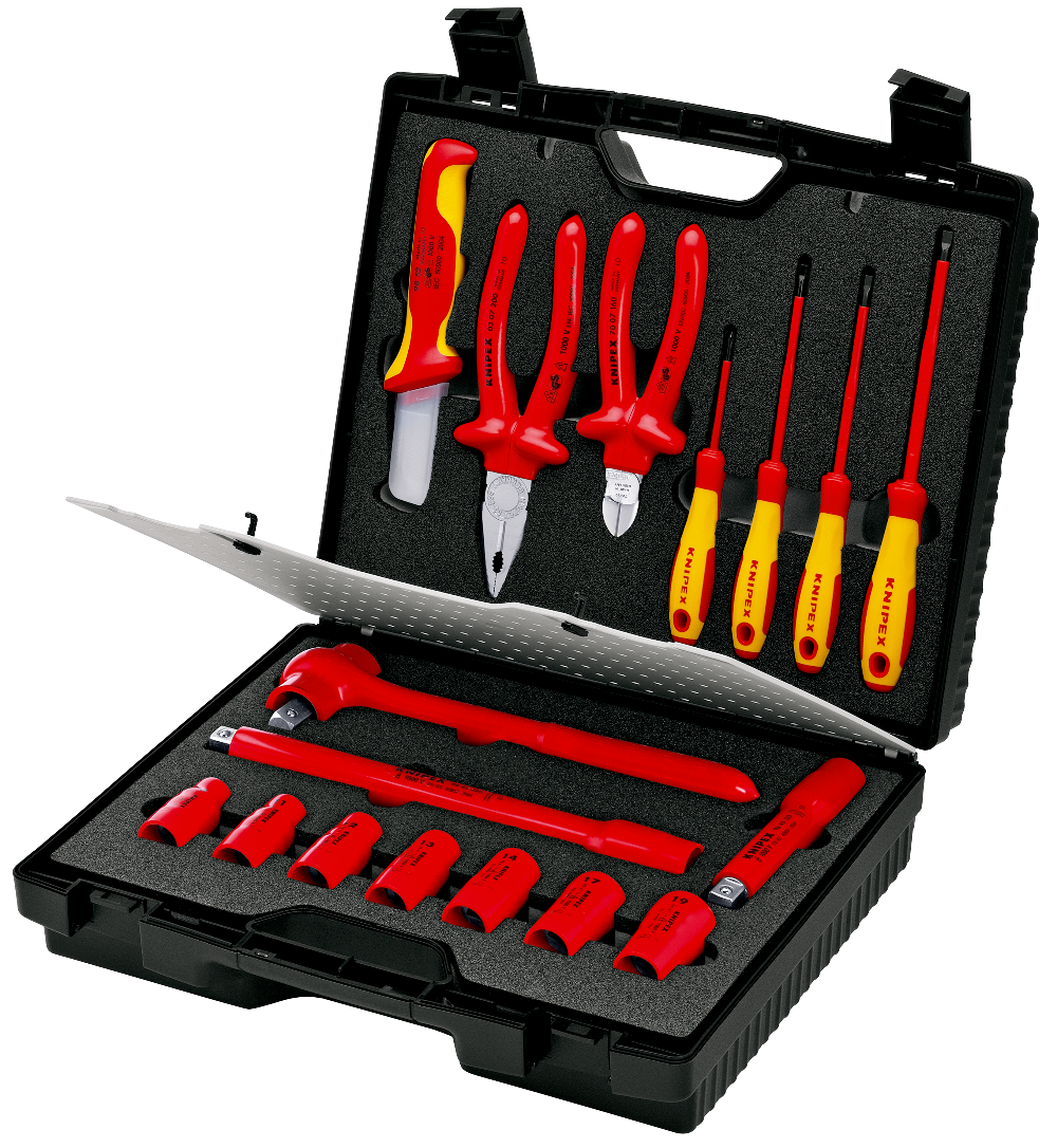 Compact Tool Case 17 parts | KNIPEX