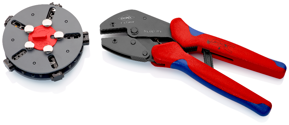 97 33 02 KNIPEX MultiCrimp® Lever Action Crimping Pliers with