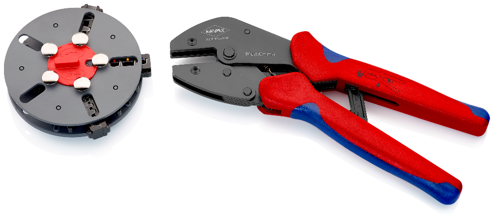 97 33 01 KNIPEX MultiCrimp® Lever Action Crimping Pliers with