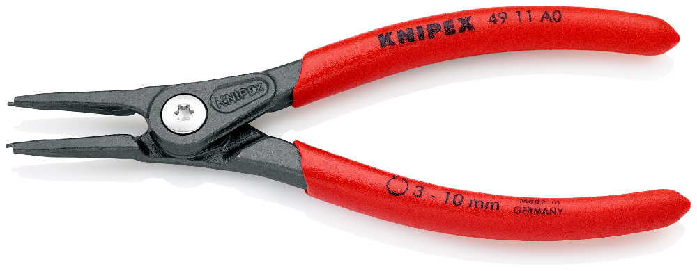 Knipex 300 Mm Circlip Pliers For External Circlips - Chrome Vanadium Steel, Black Finish, 46 21 A41