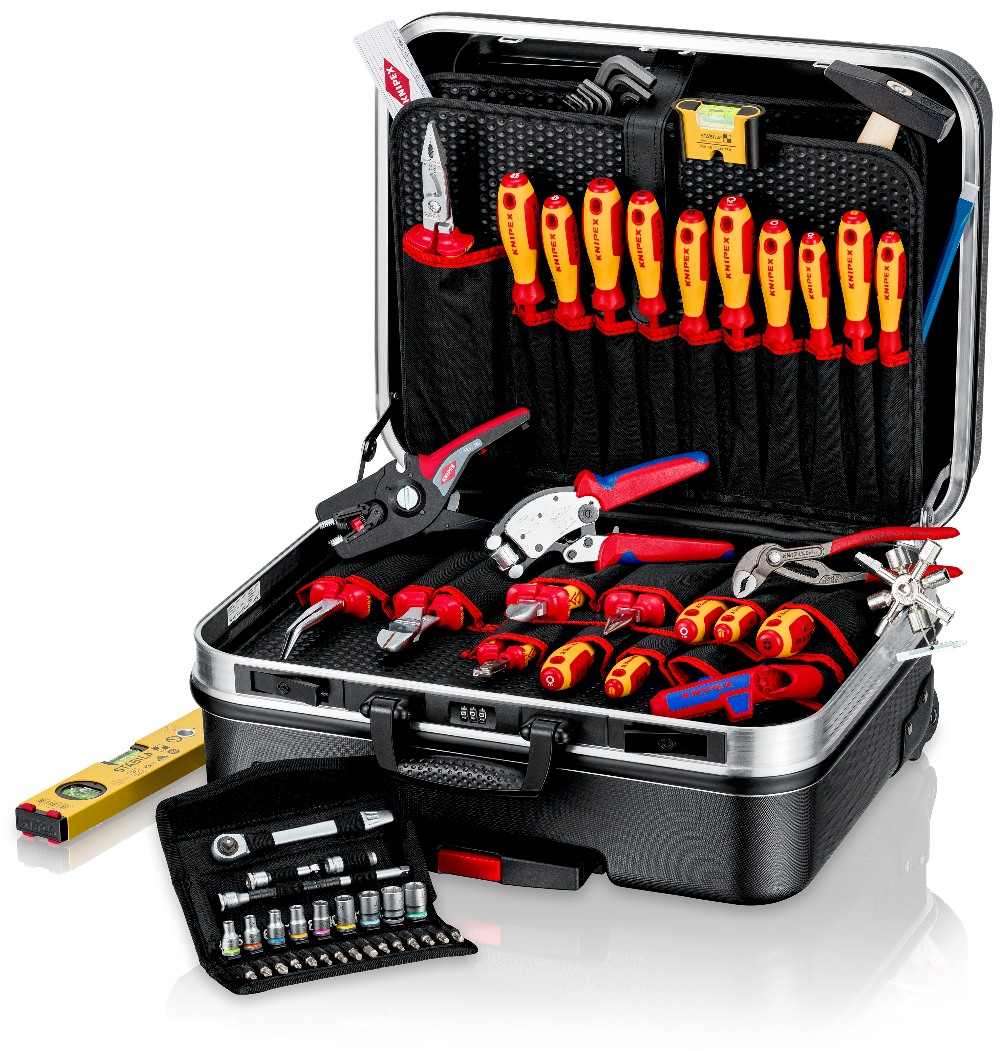 Tool Case “BIG Basic Move” ElectricPlus 68 parts | KNIPEX