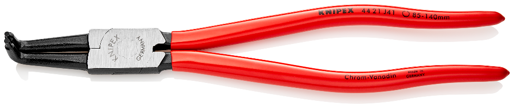 Knipex 4411J3 Circlip Pliers – For Internal Circlips In Bore Holes – Plastic Coated Grips