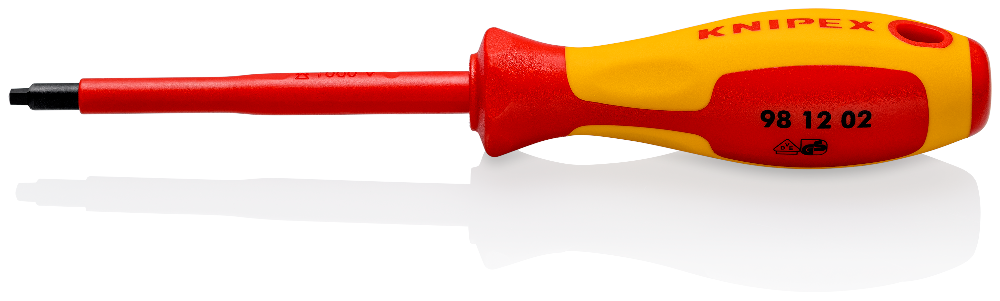 Screwdrivers for Robertson screws R2 | KNIPEX