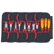 11 Pc Tool Set with 1000V Insulated Screwdrivers in Tool Roll | 00 19 41
