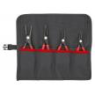 4 Pc Precision Snap Ring Pliers Set in Tool Roll | KNIPEX Tools