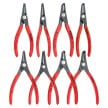 8 Pc Precision Snap Ring Pliers Set in Tool Roll | 00 19 58 V02