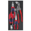 4 Pc Basic Pliers Set in Foam Tray | 00 20 01 V15