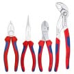 4 Pc Chrome Pliers Set in Foam Tray | 00 20 01 V17