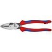 High Leverage Lineman's Pliers New England with Fish Tape Puller & Crimper-Tethered Attachment | 09 12 240 T BKA