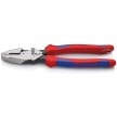 High Leverage Lineman's Pliers New England with Fish Tape Puller & Crimper-Tethered Attachment | 09 12 240 T BKA