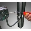 Long Nose 40° Angled Pliers with Cutter-1000V Insulated-Tethered Attachment | 26 26 200 T
