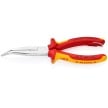 Long Nose 40° Angled Pliers with Cutter-1000V Insulated-Tethered Attachment | 26 26 200 T