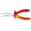 Long Nose 40° Angled Pliers with Cutter-1000V Insulated-Tethered Attachment | 26 26 200 T