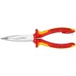 Long Nose 40° Angled Pliers with Cutter-1000V Insulated-Tethered Attachment | 26 26 200 T