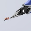 Electronics Pliers-Half Round Tips, Cross-Hatched | 34 52 130