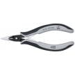 Electronics Pliers-Half Round Tips, Cross-Hatched, ESD Handles | 34 52 130 ESD