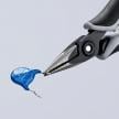 Electronics Pliers-Half Round Tips, Cross-Hatched, ESD Handles | 34 52 130 ESD