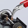 Electronics 45° Angled Pliers-Half Round Tips | 35 41 115