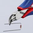 Electronics 45° Angled Pliers-Half Round Tips | 35 42 115