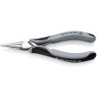 Electronics Pliers-Half Round Tips, ESD Handles | 35 62 145 ESD