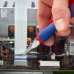 Electronics 45° Angled Pliers-Half Round Tips | 35 82 145
