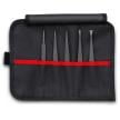 5 Pc Plastic Tweezer Set in a Tool Roll-ESD | 92 00 05 ESD
