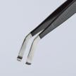 Stainless Steel Positioning Tweezers-35°Angled-ESD | 92 16 01 ESD