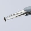 Premium Stainless Steel Precision Tweezers-Pointed Tips-ESD Rubber Handles | 92 21 10 ESD